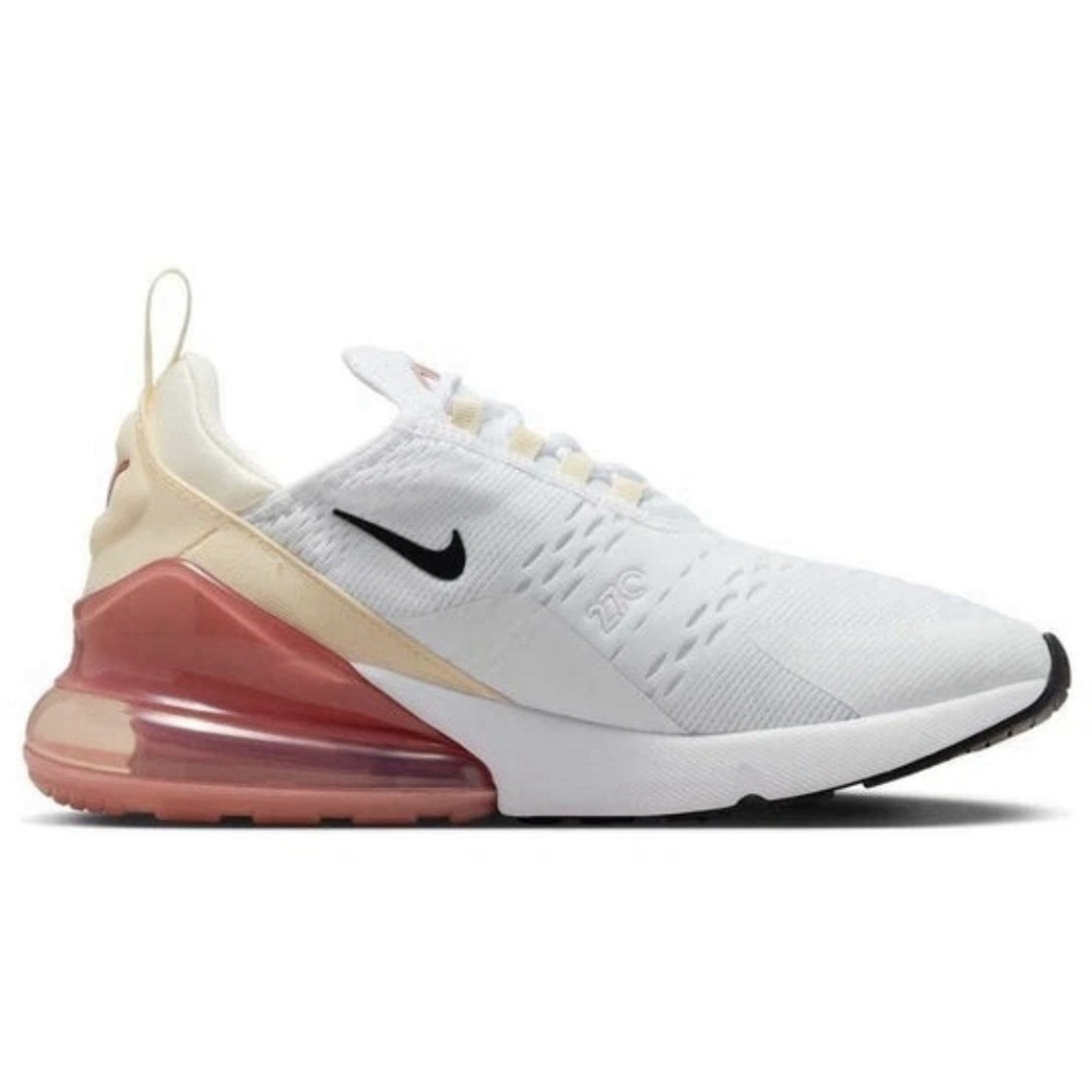 Nike Air Max 270 White Pail Ivory New AH6789 123 Women Sz 11 / Men Sz 9.5 - Picture 2 of 8
